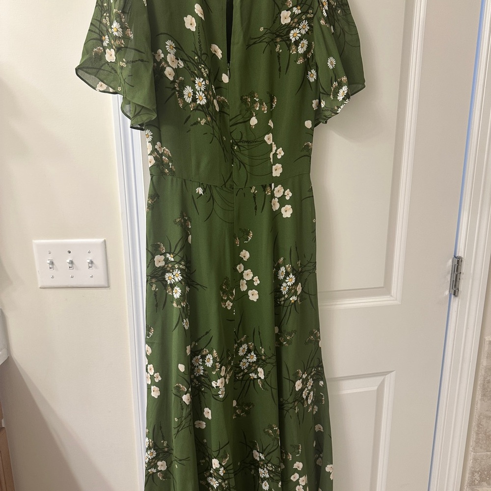 Reformation Lomita Roxana Floral Midi Dress - Picture 8 of 9